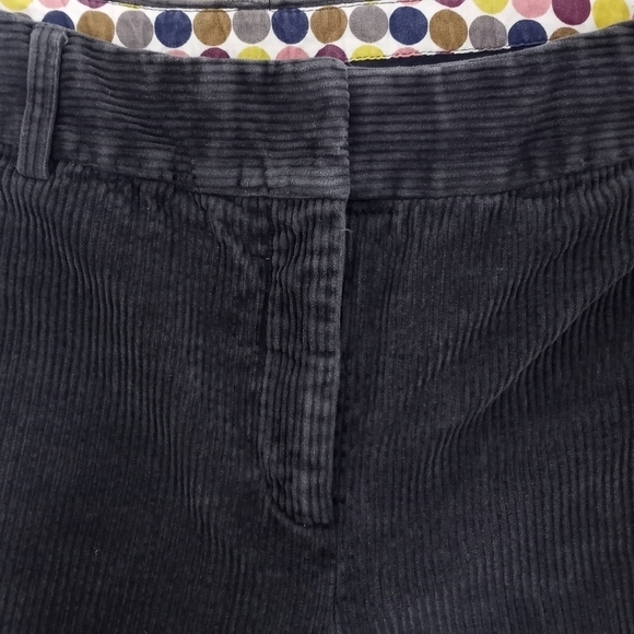 Boden Wide Wale Corduroy Pants Dark Gray Size 18L - Picture 4 of 16